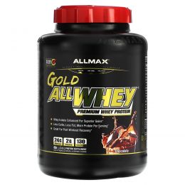 ALLMAX Nutrition, AllWhey Gold, 100% Whey Protein + Premium Whey Protein Isolate, Chocolate, 5 lbs. (2.27 kg)