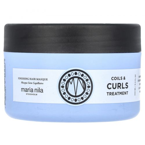 Maria Nila, Завершающая маска для волос Coils & Curls, 250 мл (8,5 жидк. Унции)