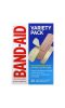Band Aid, лейкопластыри, ассорти вкусов, 30 разных размеров