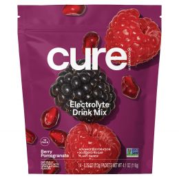 Cure Hydration, Hydration Mix, Wild Thing Mixed Berry, 14 Packs, 0.34 oz (9.5 g) Each