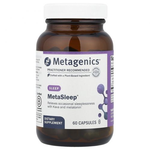 Metagenics, MetaSleep®, 60 капсул