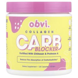 Obvi, Collagen Carb Blocker, 120 капсул