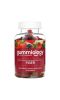 Gummiology, Adult Fiber Gummies, Natural Peach, Strawberry, & Blackberry Flavors, 90 Vegetarian Gummies