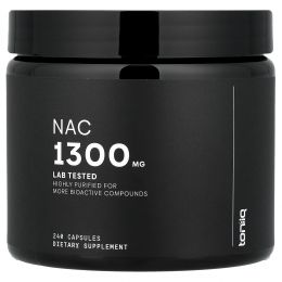 Toniiq, NAC, 650 мг, 240 капсул (650 мг в капсуле)