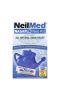 NeilMed, NasaFlo, Neti, 1 чайник для полоскания носа и 50 пакетиков с порошком