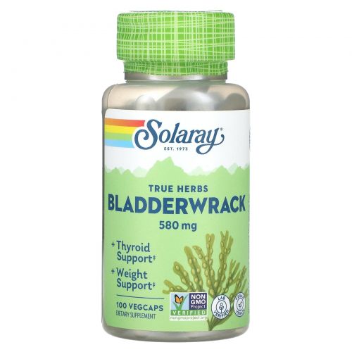 Solaray, Bladderwrack, 100 капсул