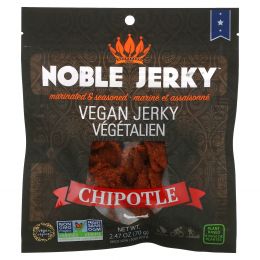 Noble Jerky, Vegan Jerky, Chipotle, 2.47 oz (70 g)