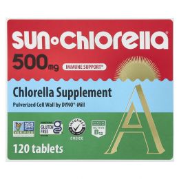 Sun Chlorella, А, 500 мг, 120 таблеток