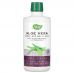 Nature's Way, Алоэ вера, гель и сок для обработки листьев с алоэ полимаксом, 1 л (33,8 жидк. Унции)