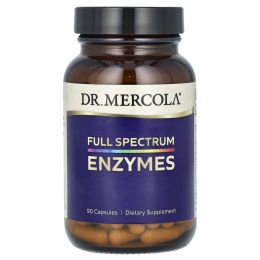 Dr. Mercola, Enzymes, Full Spectrum, 90 Capsules