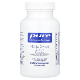 Pure Encapsulations, Оксид азота Ultra, 120 капсул