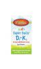 Carlson Labs, Для детей, Super Daily D3+K2, 25 мкг, 0,34 ж. унц. (10,16 мл)